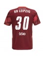 Moške Nogometnih dresov RB Leipzig Benjamin Sesko #30 Gostujoči 2024-25 Kratki rokavi